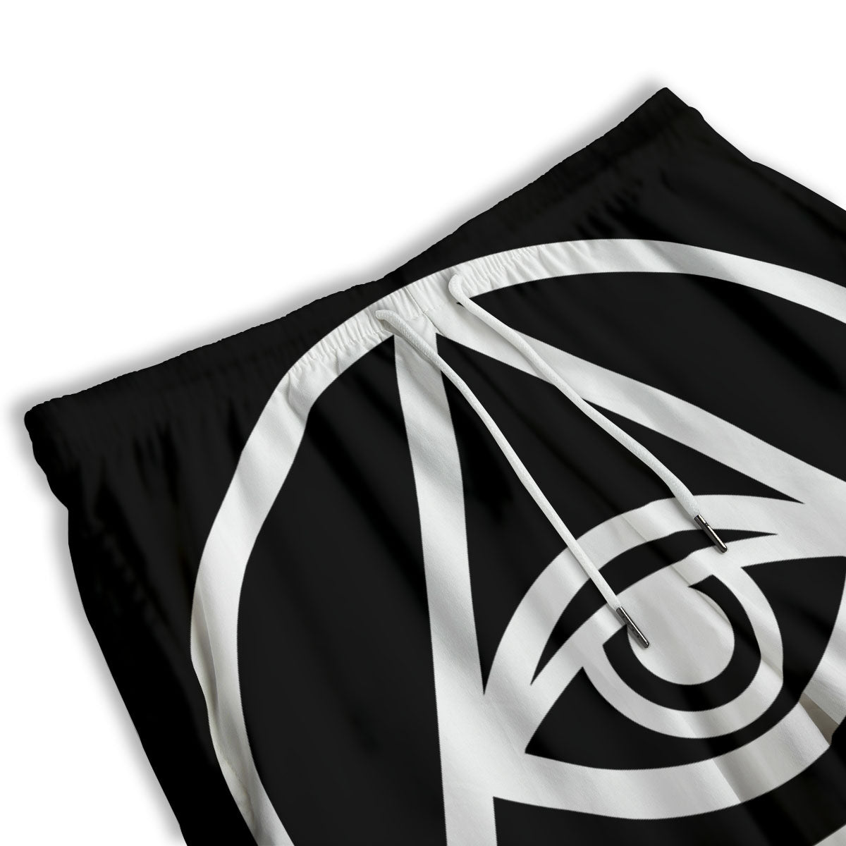Eye Illuminati Print Men's Athletic Shorts