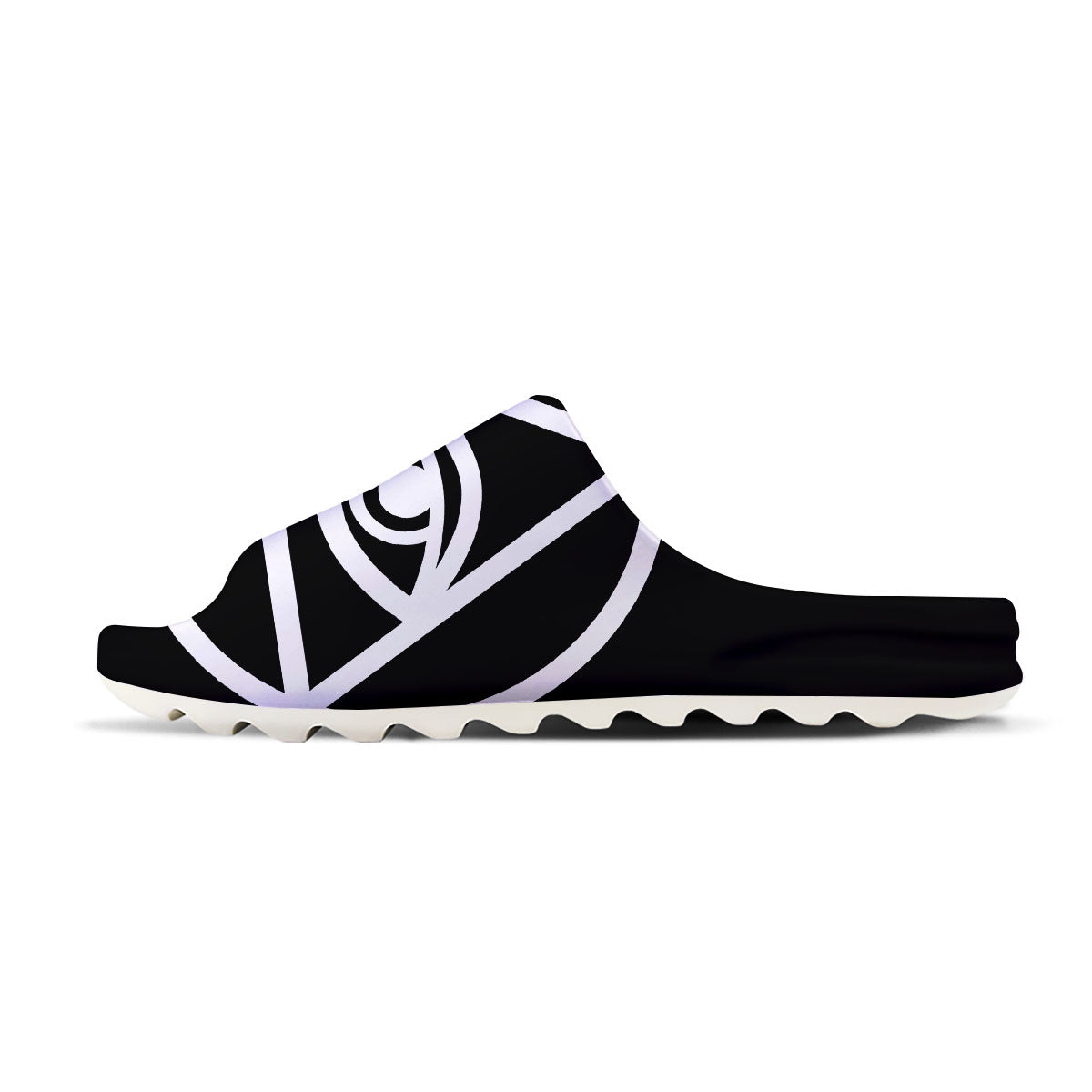 Eye Illuminati Print Sandals-grizzshop