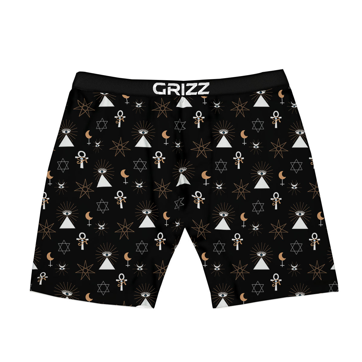 Eye Of Horus Egypt Print Pattern Boxer Briefs-grizzshop