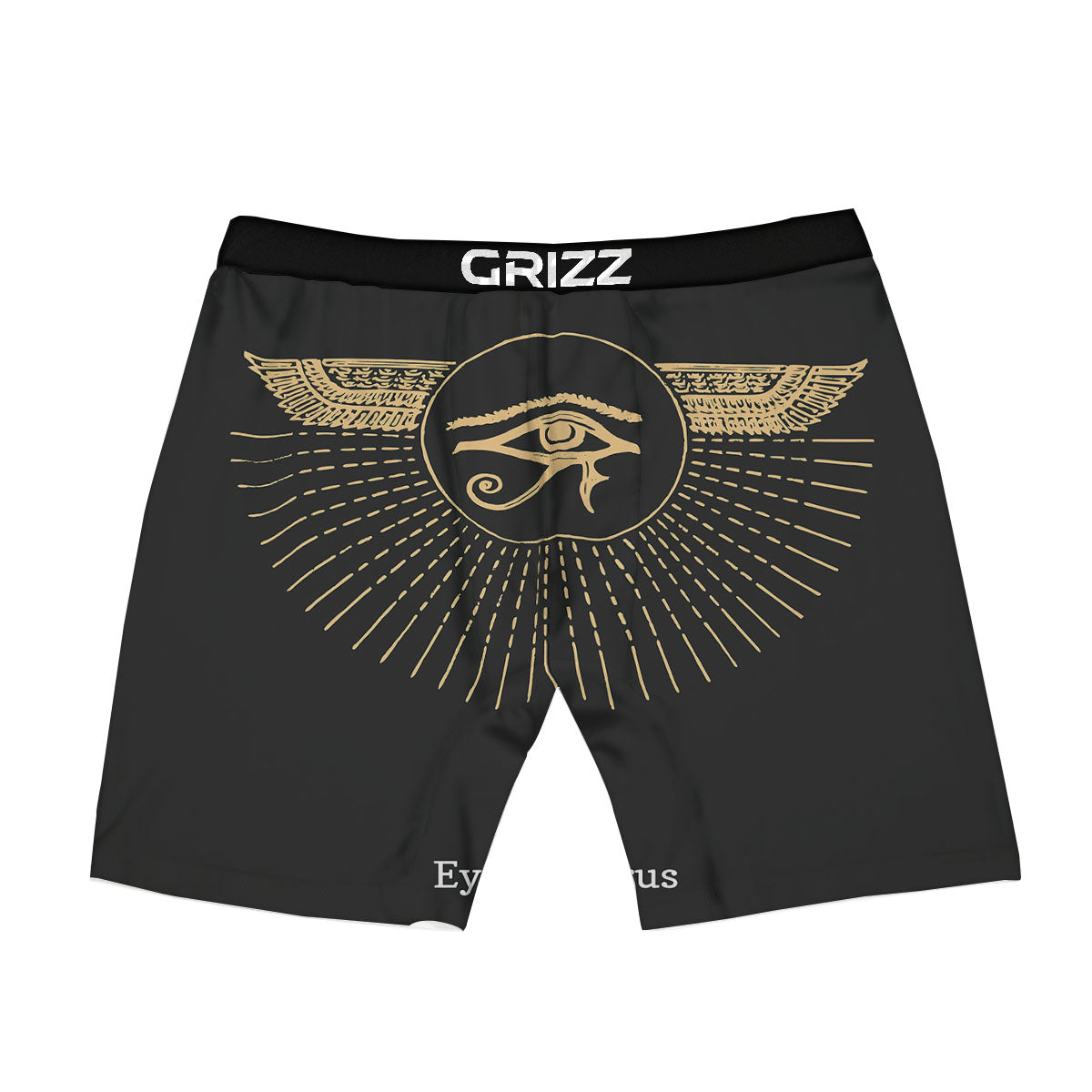 Eye Of Horus Egyptian Print Boxer Briefs-grizzshop