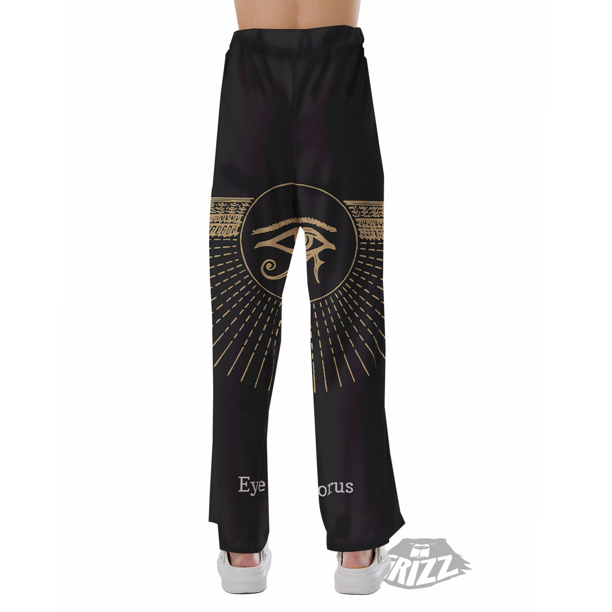 Eye Of Horus Egyptian Print Pajama Pants-grizzshop