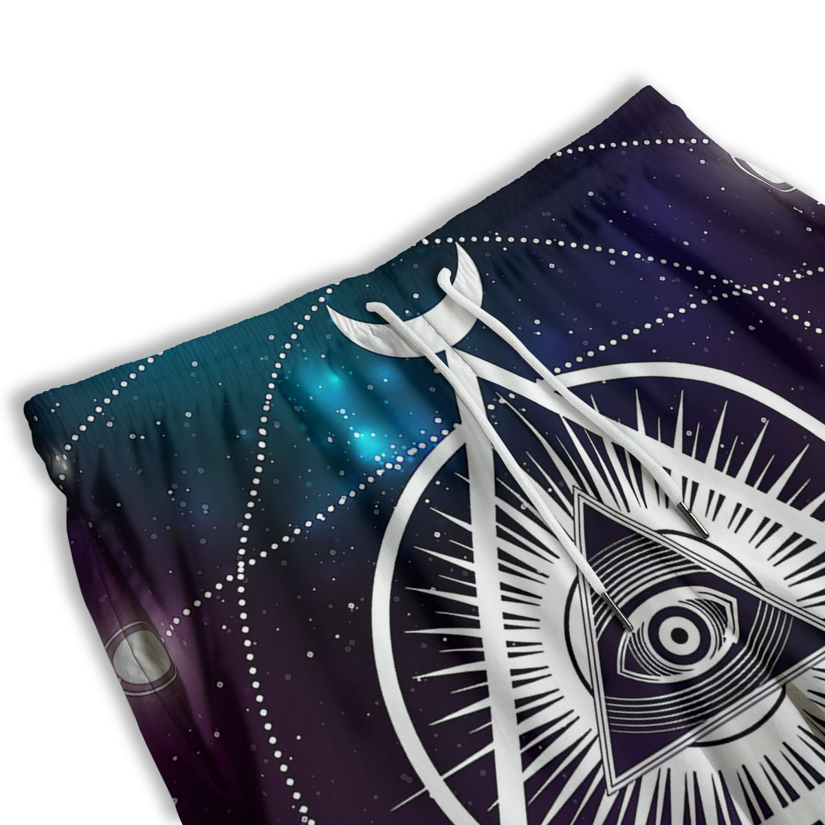 Flamingo And Pineapple Print Pattern Men's Athletic Shorts