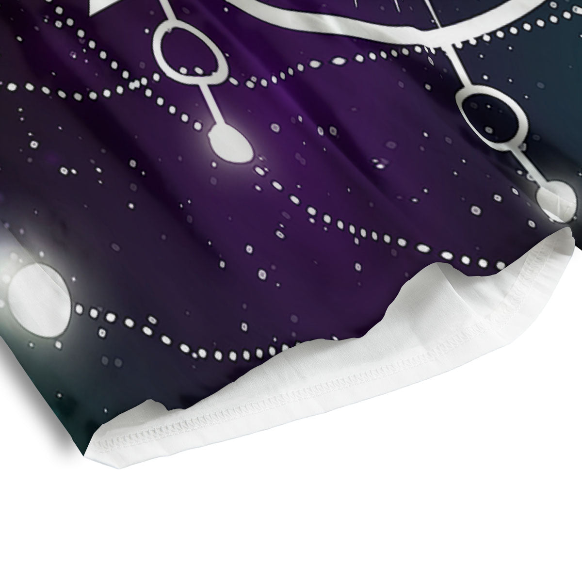 Flamingo And Pineapple Print Pattern Men's Athletic Shorts