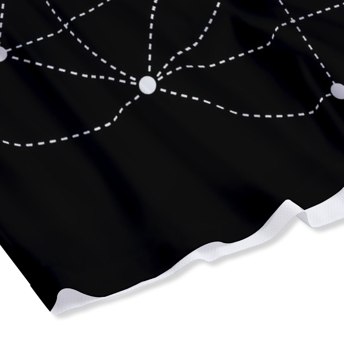 Eye Of Providence Geometric Print Mesh Shorts