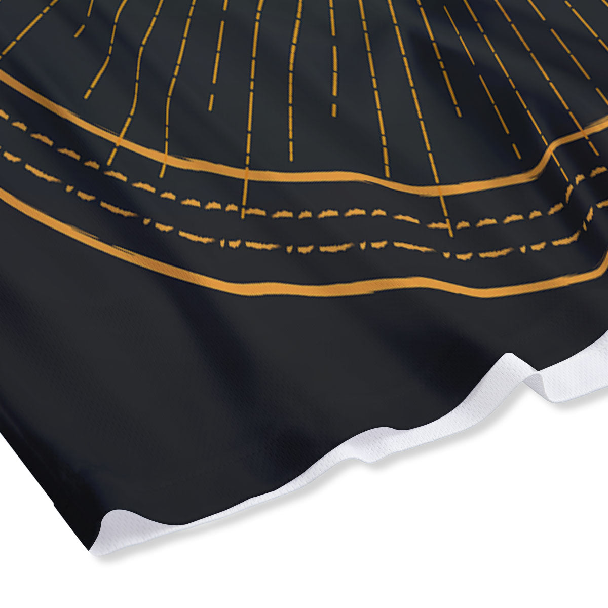 Eye Of Providence Illuminati Print Mesh Shorts
