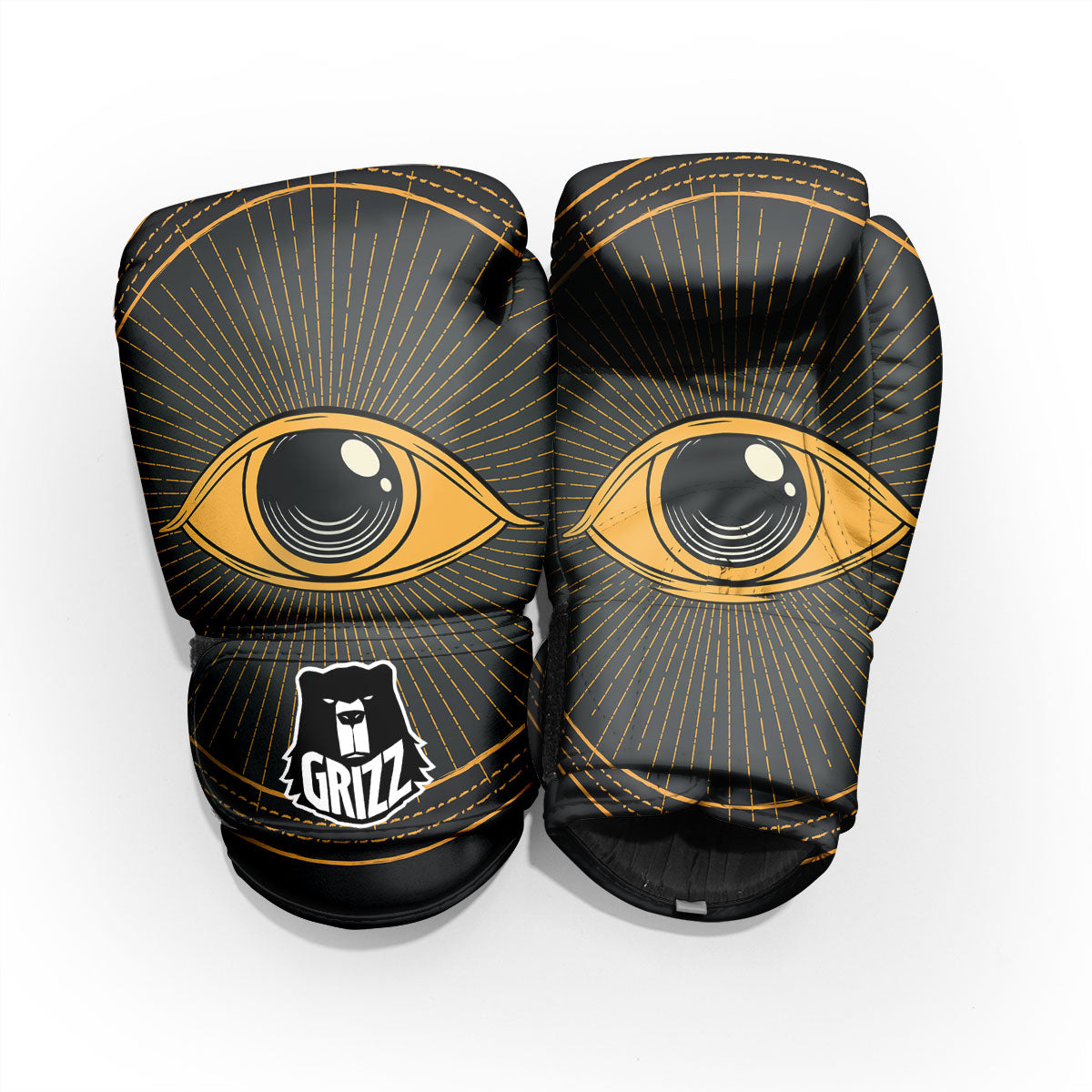 Eye Of Providence Illuminati Print Pro Boxing Glove