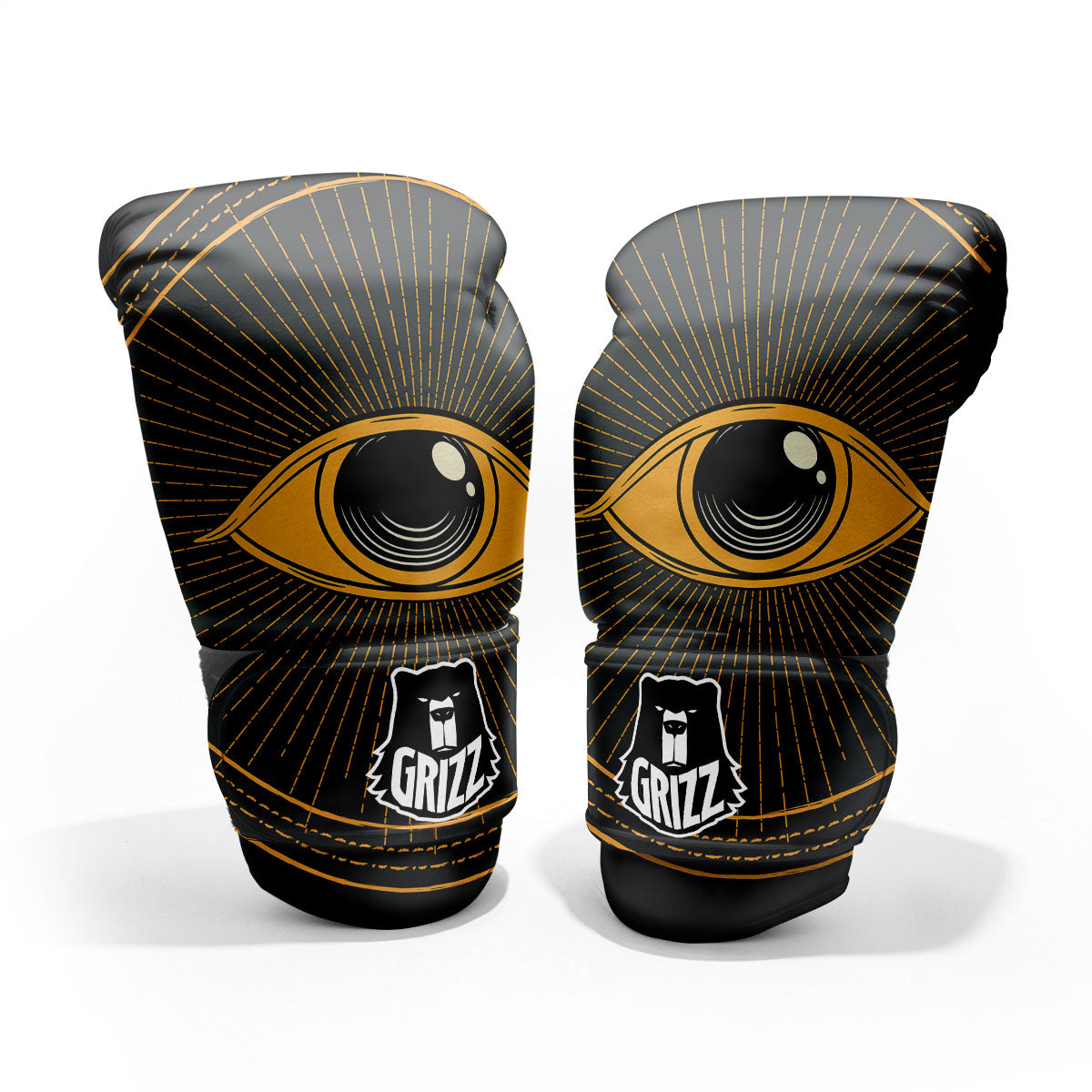 Eye Of Providence Illuminati Print Pro Boxing Glove