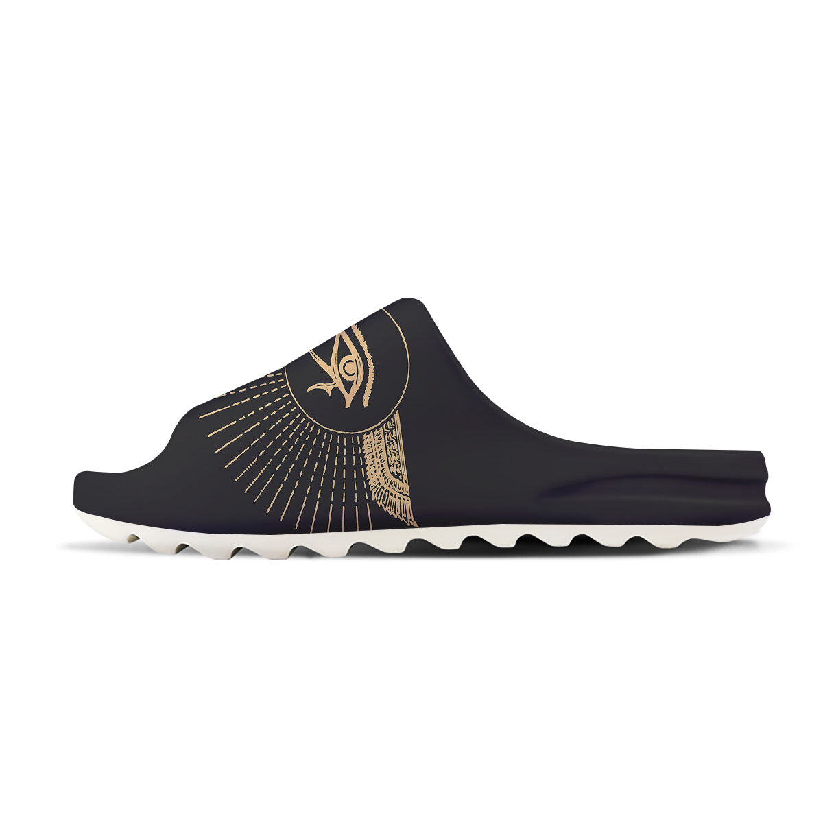 Eye Of Horus Egyptian Print Sandals-grizzshop