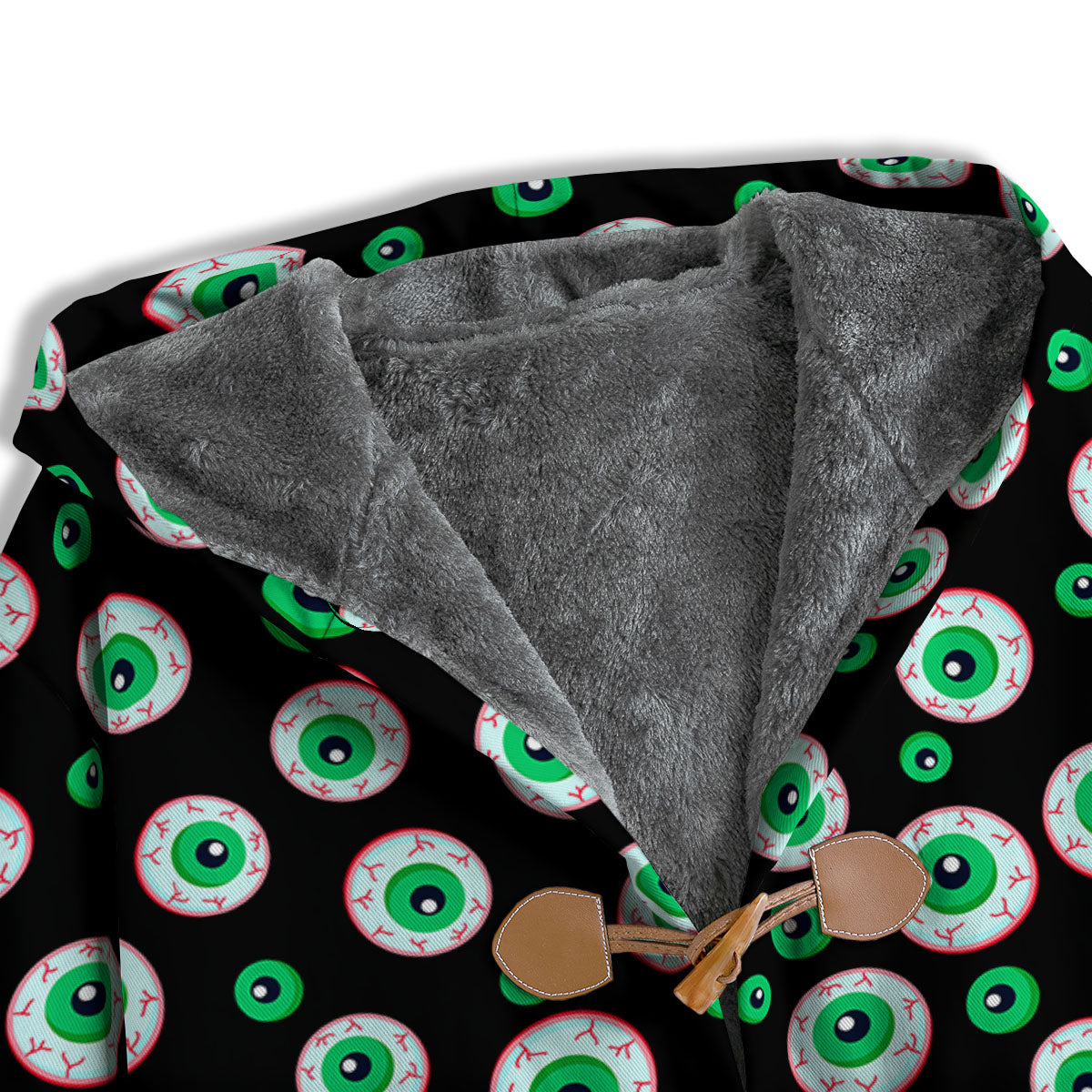 Eyeball Creepy Print Pattern Men's Windbreaker Jacket-grizzshop