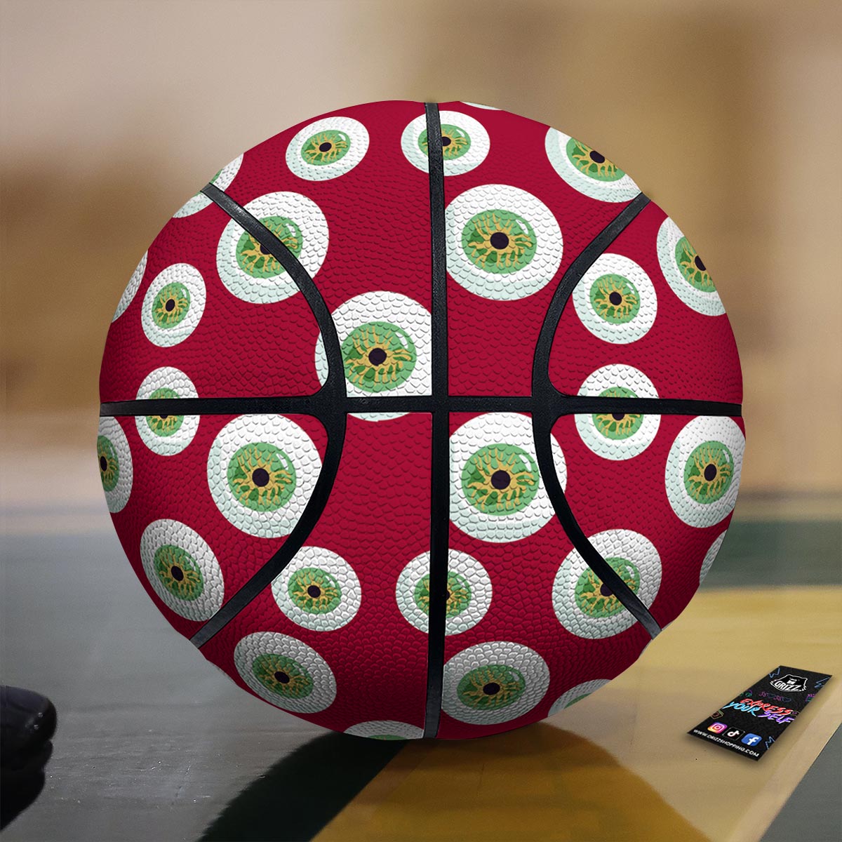 Elephant Indian Vintage Print Pattern Basketball