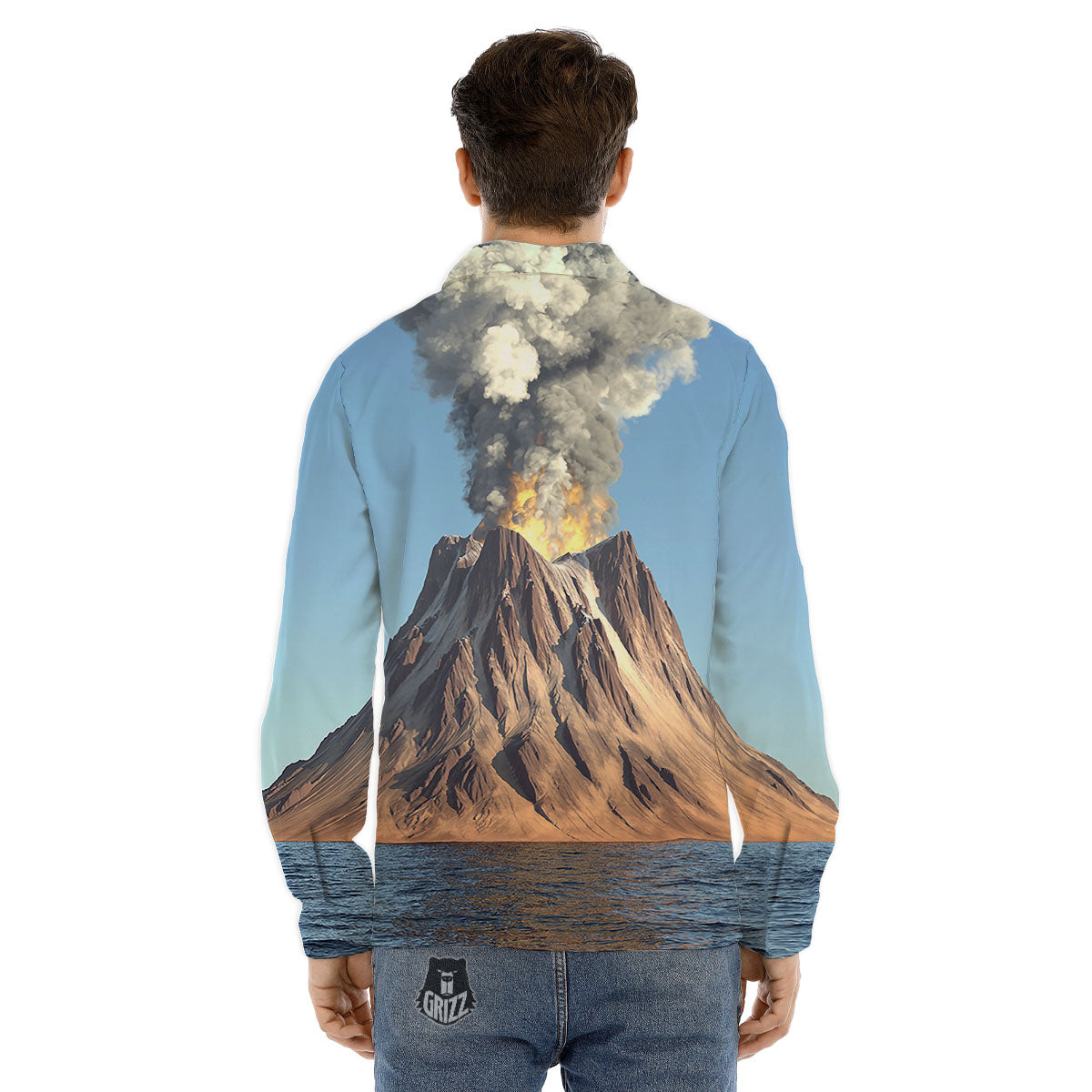 Family Sloth Print Pattern Men's Dress Shirts-grizzshop
