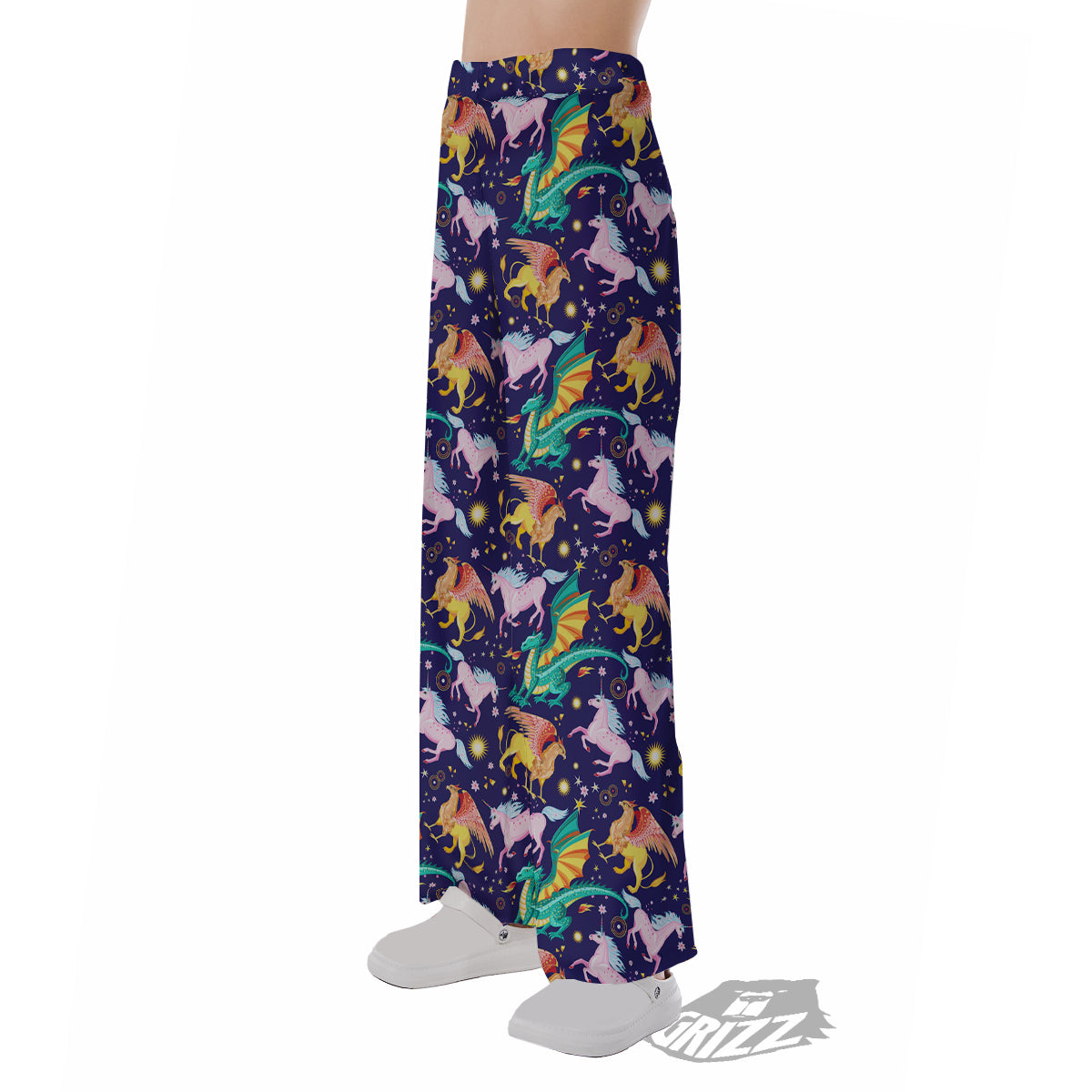 Fantastic Beasts Print Pattern Pajama Pants-grizzshop