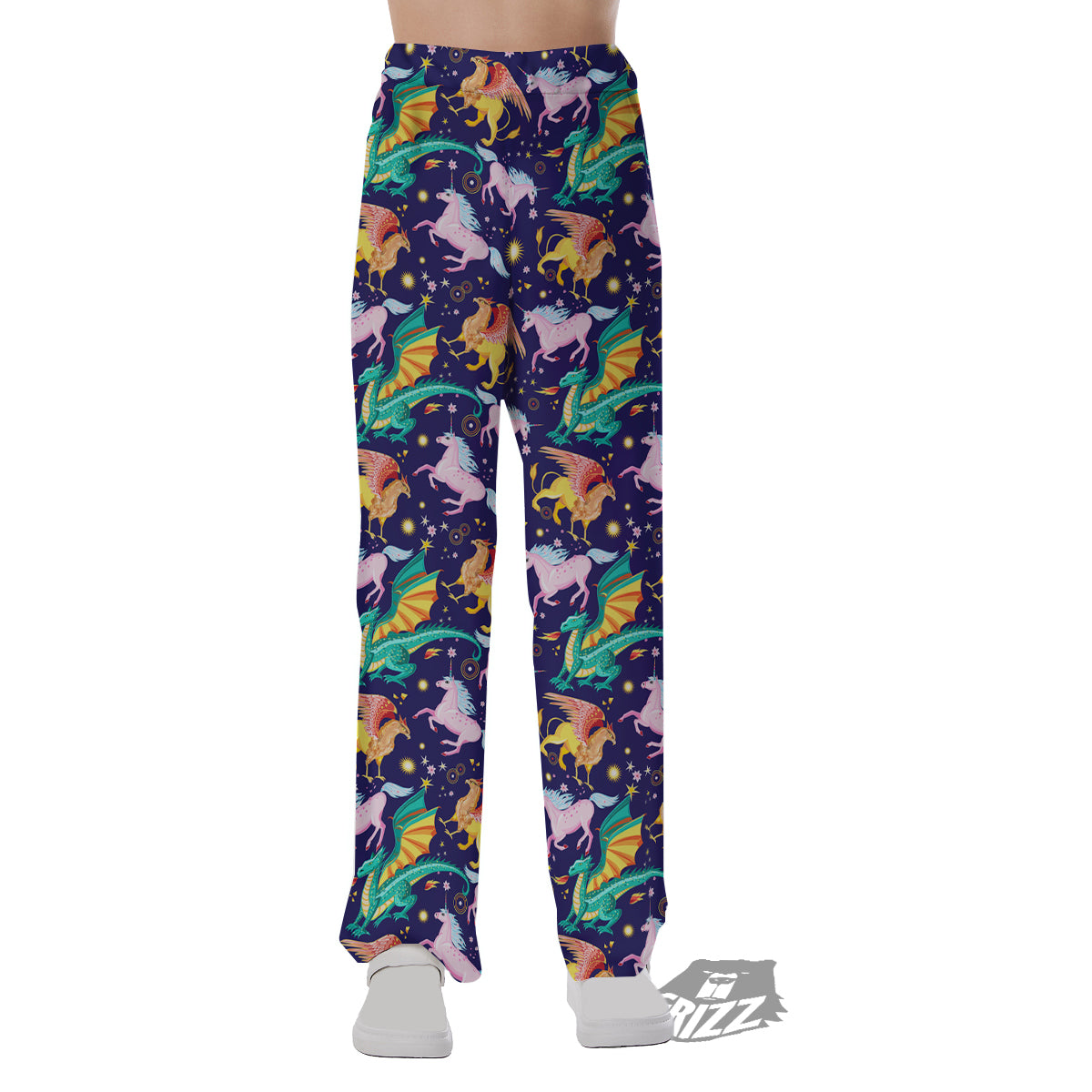 Fantastic Beasts Print Pattern Pajama Pants-grizzshop