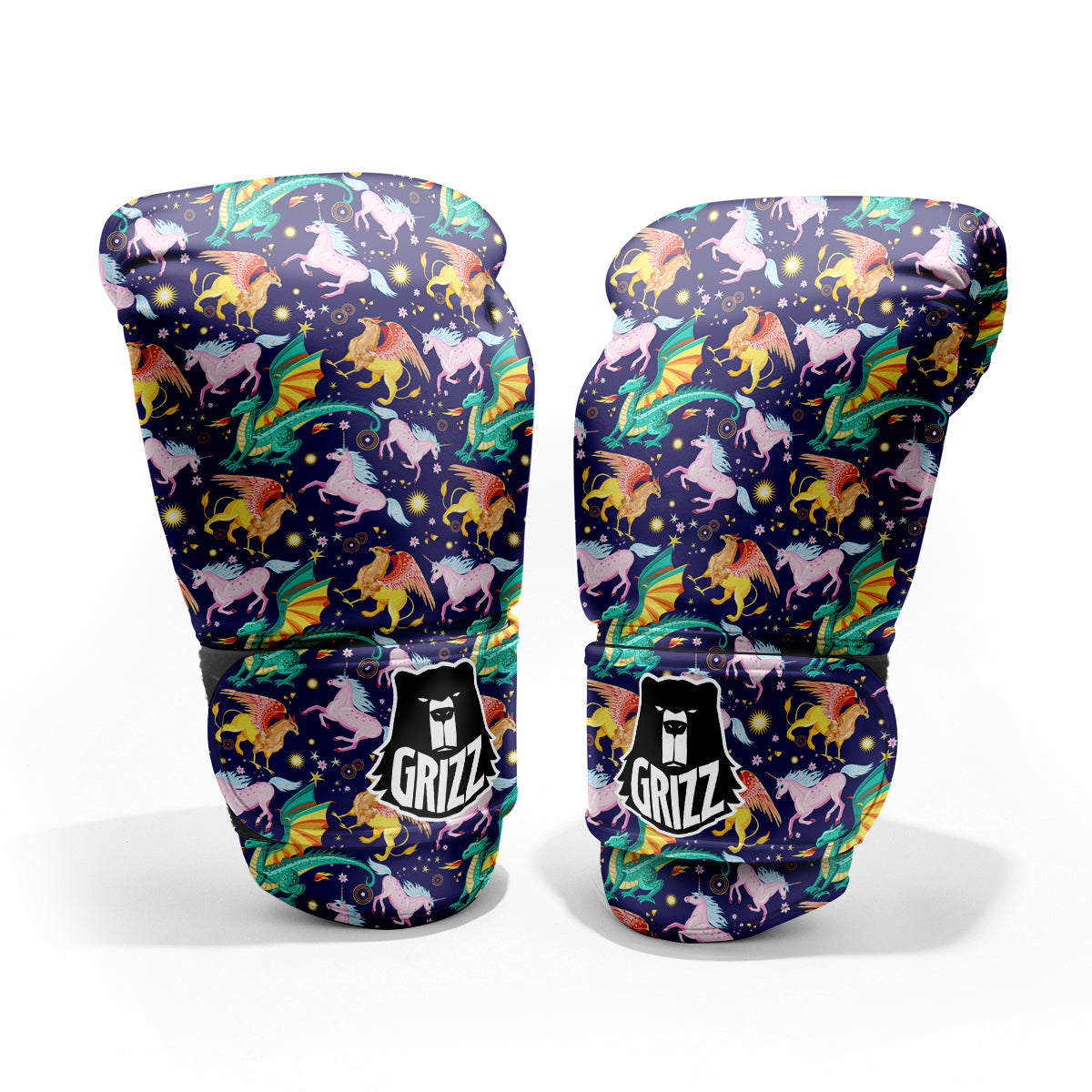 Fantastic Beasts Print Pattern Sparring Gloves-grizzshop