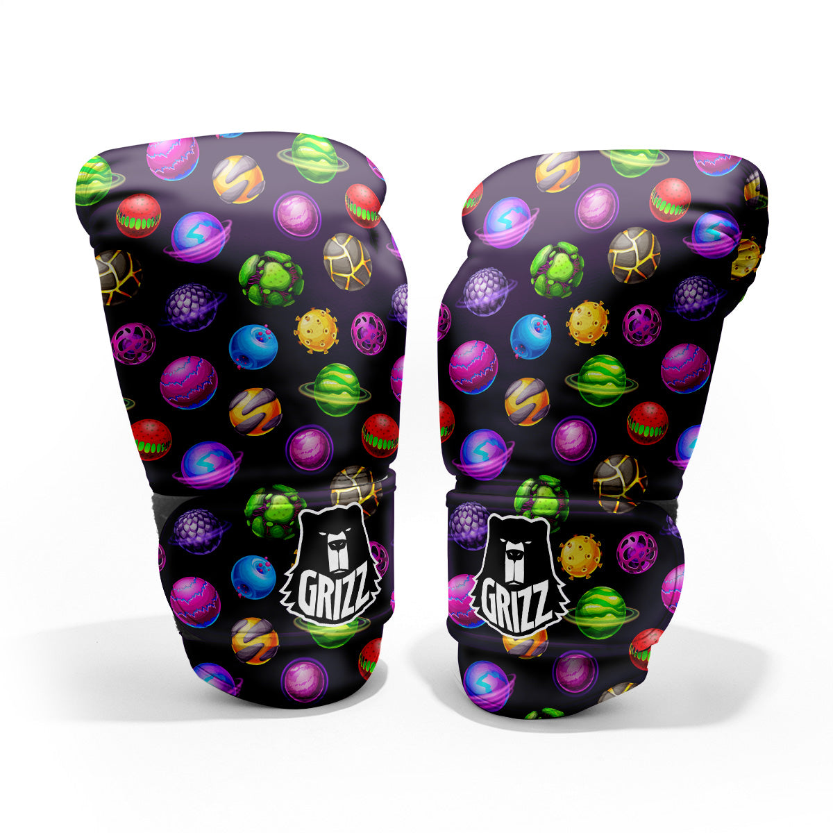 Fantasy Planets In Space Universe Print Pattern Pro Boxing Glove