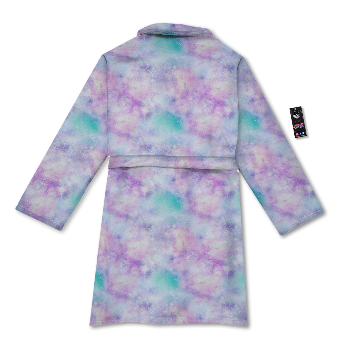 Fantasy Star Print Pattern Bathrobe-grizzshop