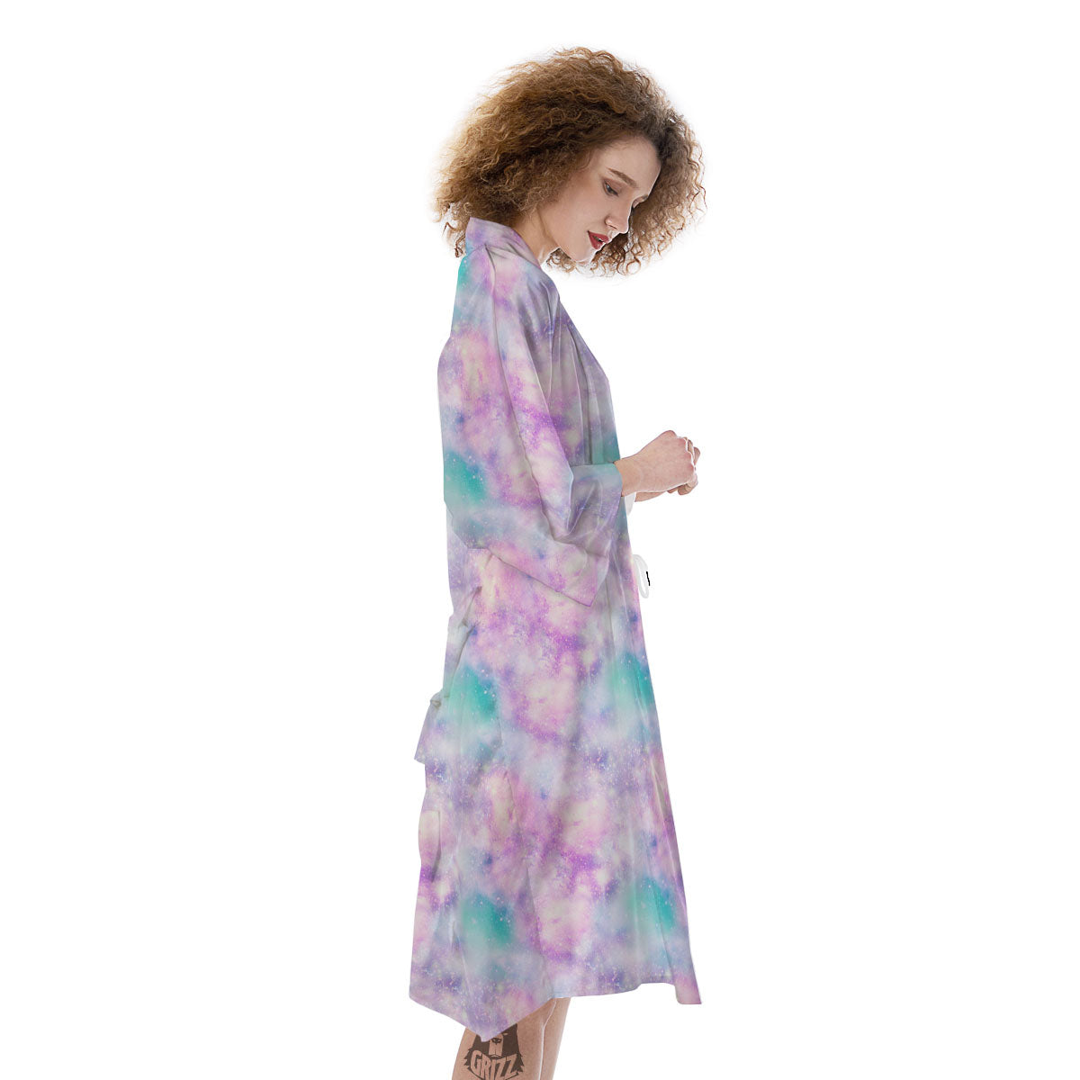 Fantasy Star Print Pattern Kimono-grizzshop