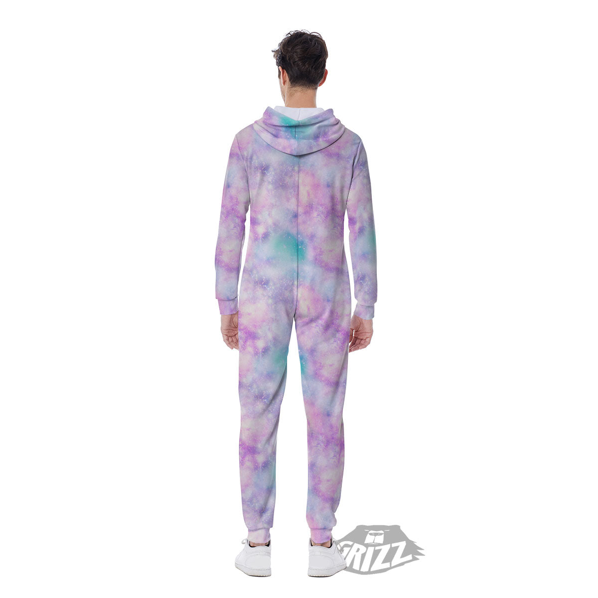 Fantasy Star Print Pattern Men's Jumpsuit-grizzshop