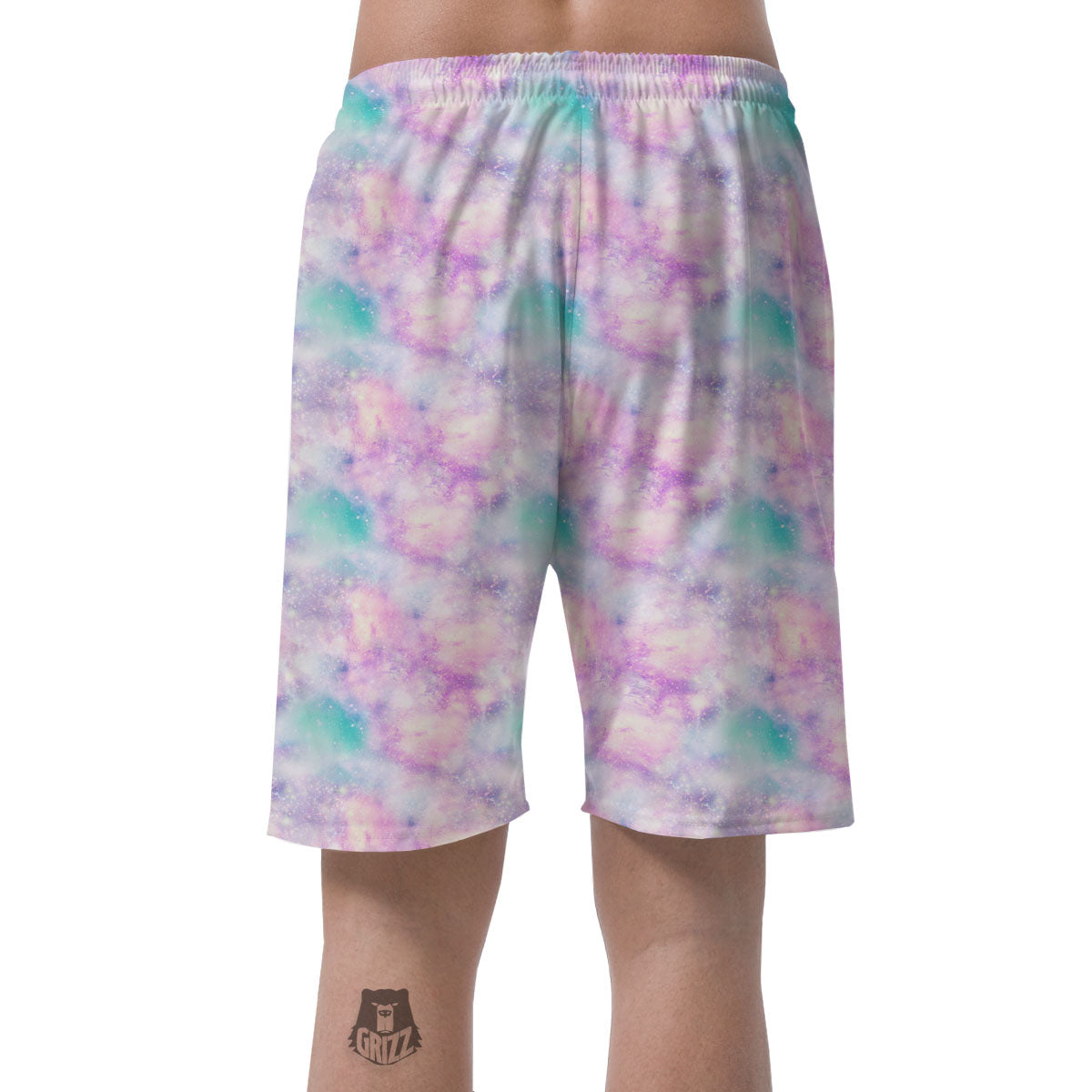 Fantasy Star Print Pattern Men's Shorts-grizzshop