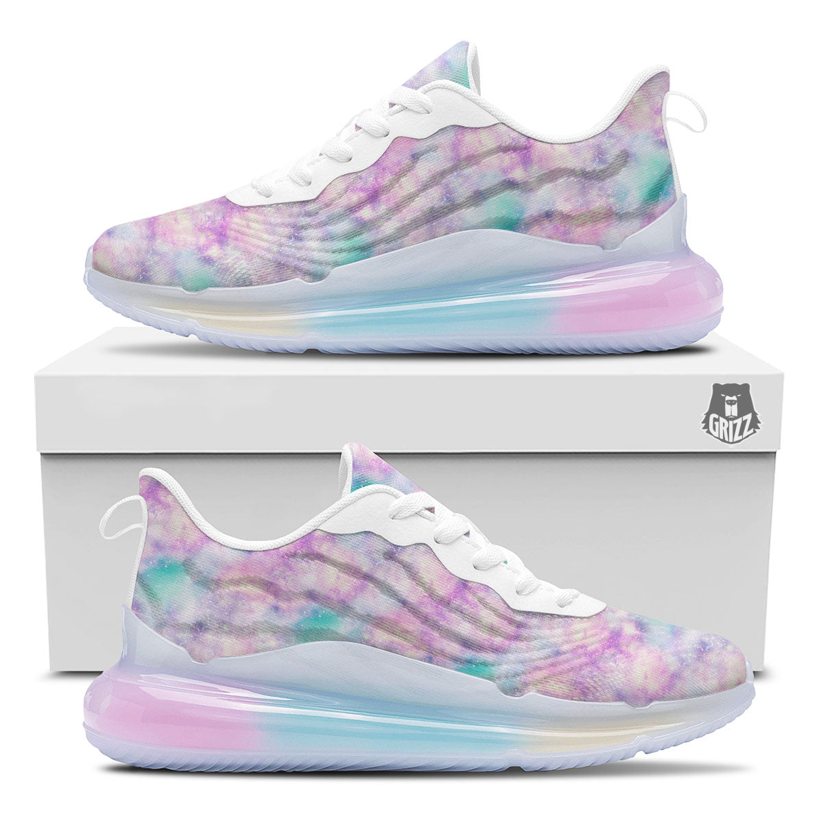 Fantasy Star Print Pattern Running Sneakers-grizzshop