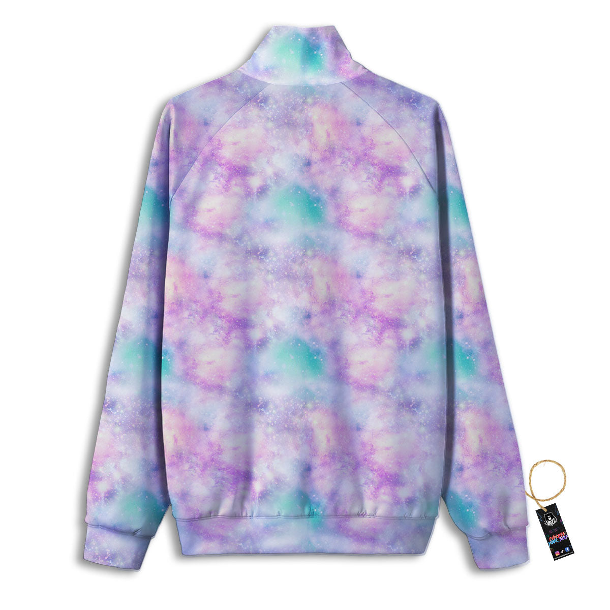 Fantasy Star Print Pattern Track Jacket-grizzshop