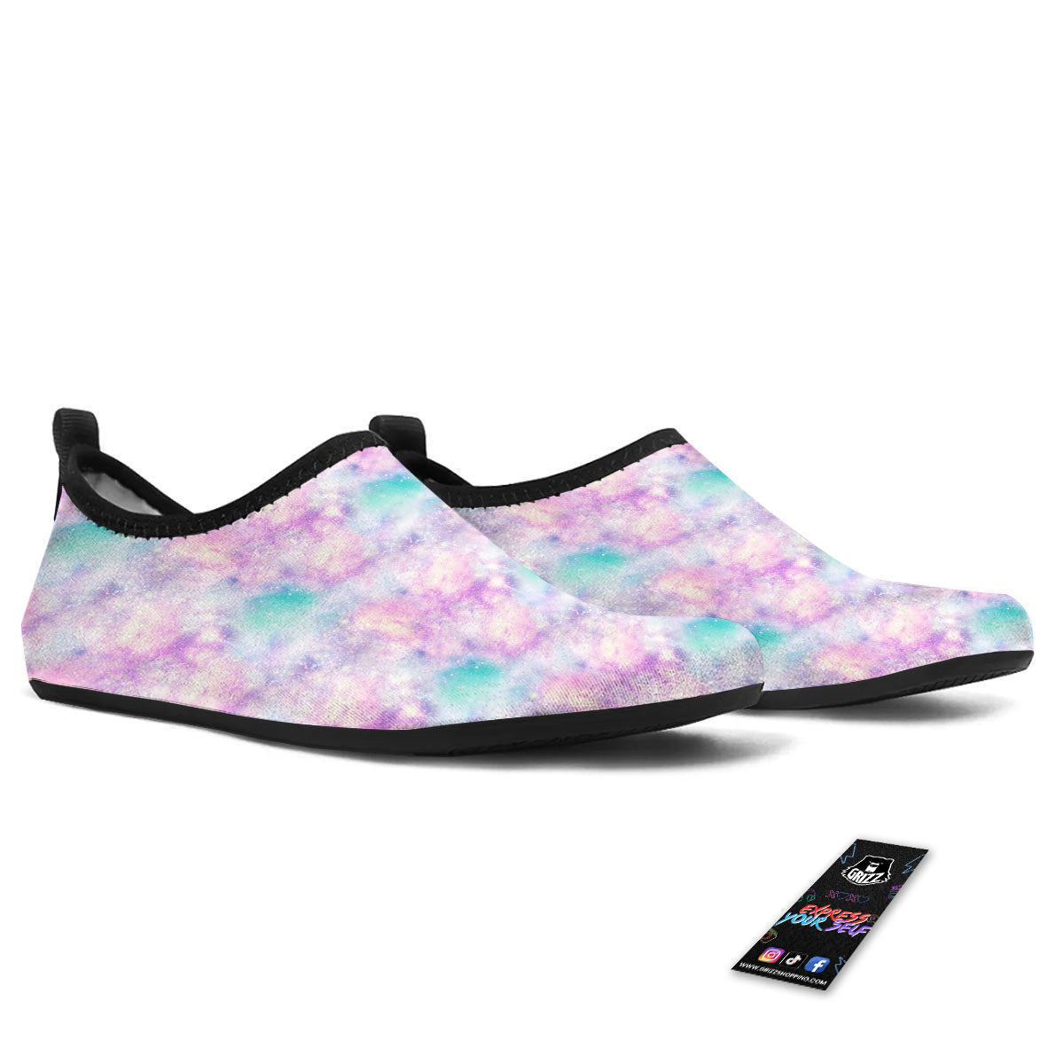 Fantasy Star Print Pattern Water Shoes-grizzshop