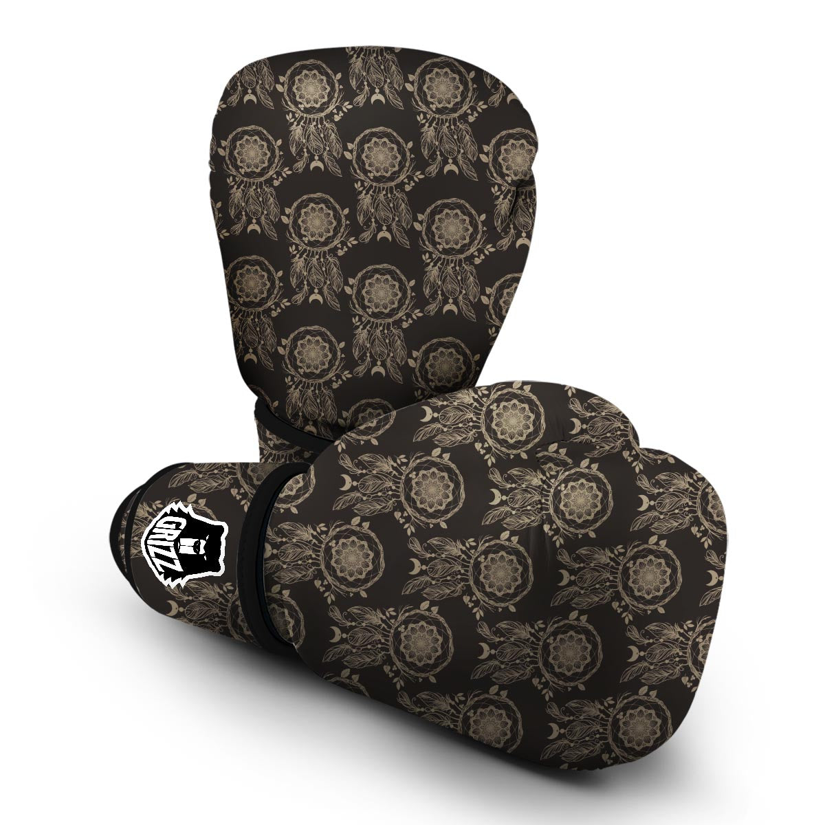 Feather Vintage Dream Catcher Boxing Gloves-grizzshop