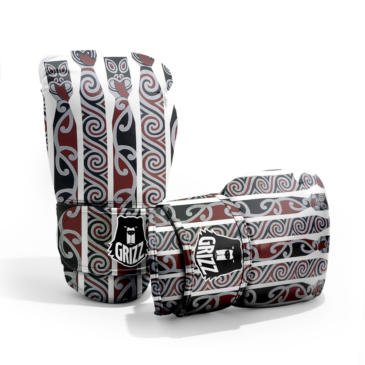Fence Maori Print Pro Boxing Glove
