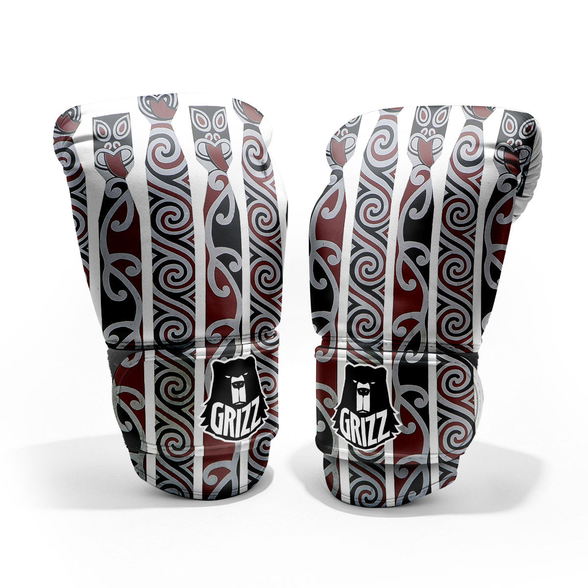 Fence Maori Print Pro Boxing Glove