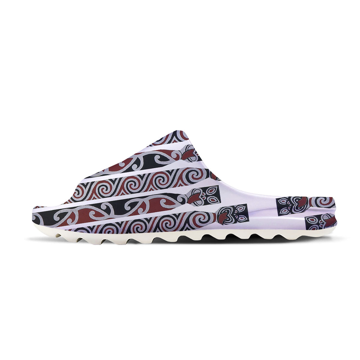 Fence Maori Print Sandals-grizzshop