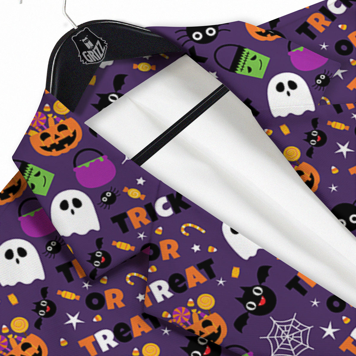 Festival Halloween Print Pattern Men's Sport Coat-grizzshop