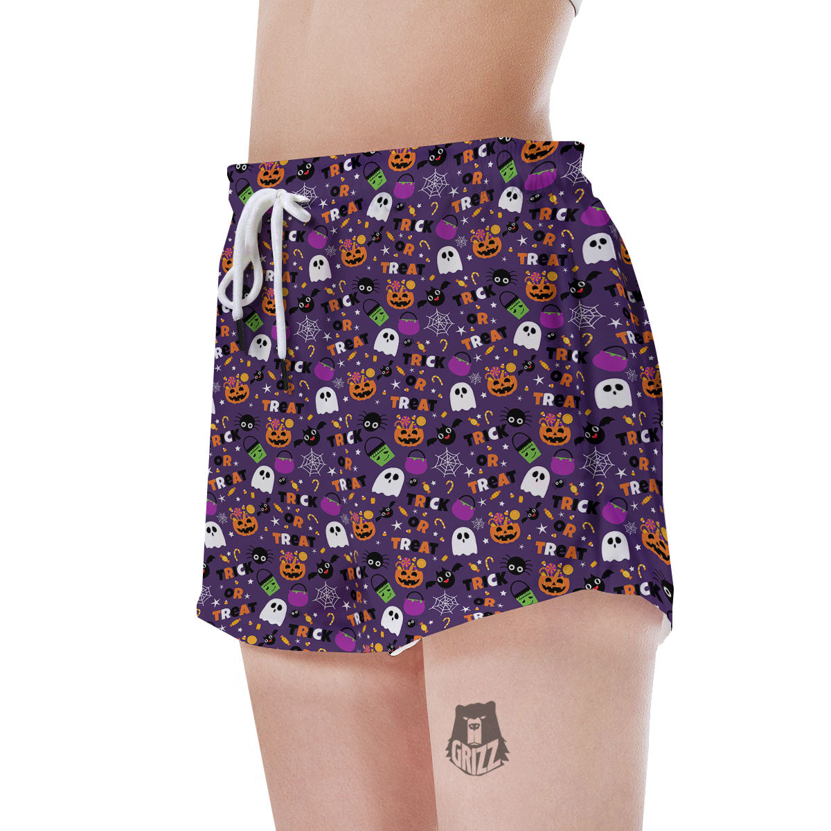 Festival Halloween Print Pattern Women's Shorts-grizzshop