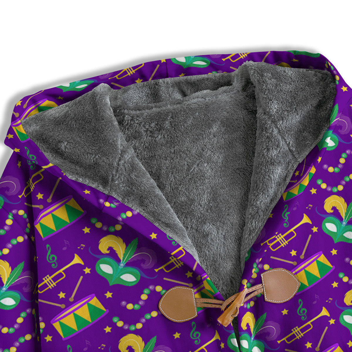 Festival Mardi Gras Print Pattern Men's Windbreaker Jacket-grizzshop