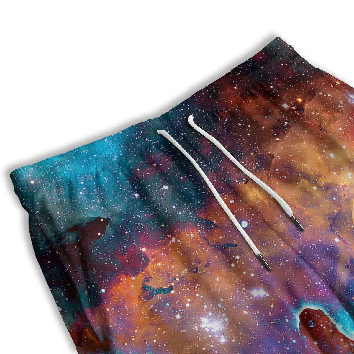 Floral Lily Print Pattern Men's Athletic Shorts