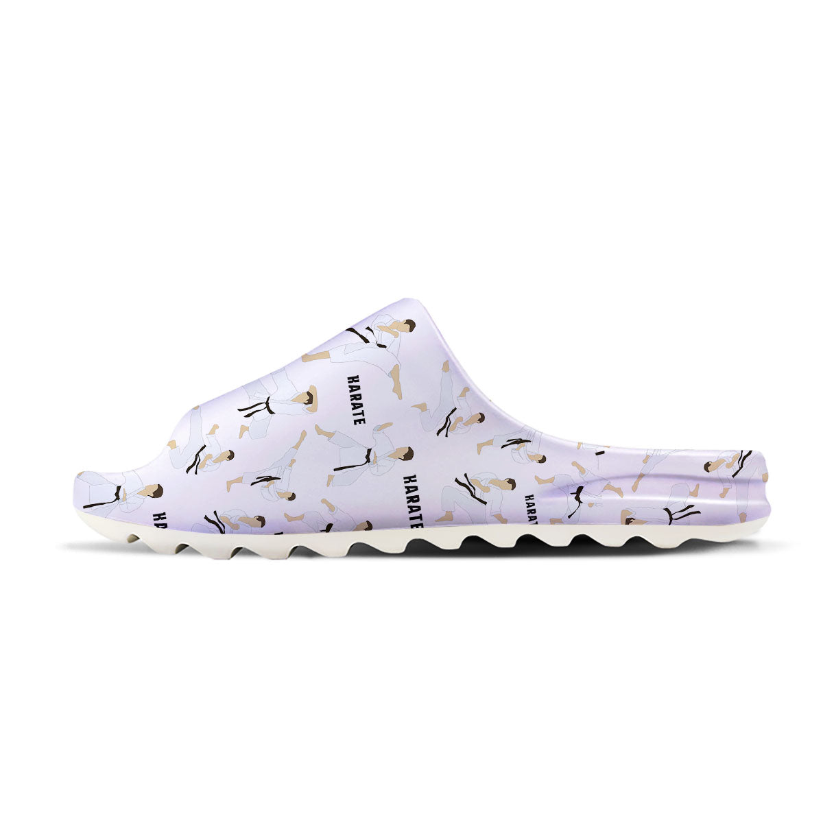Fighter Karate Print Pattern Sandals-grizzshop