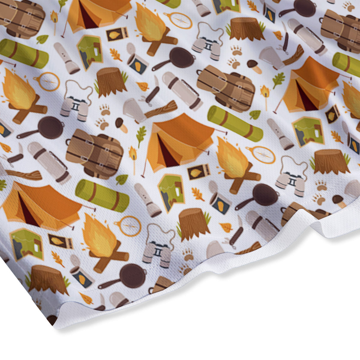 Flower Eye Of Providence Print Mesh Shorts