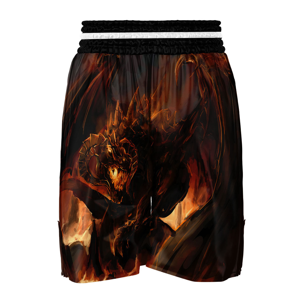 Fire Dragon Boxing Shorts-grizzshop