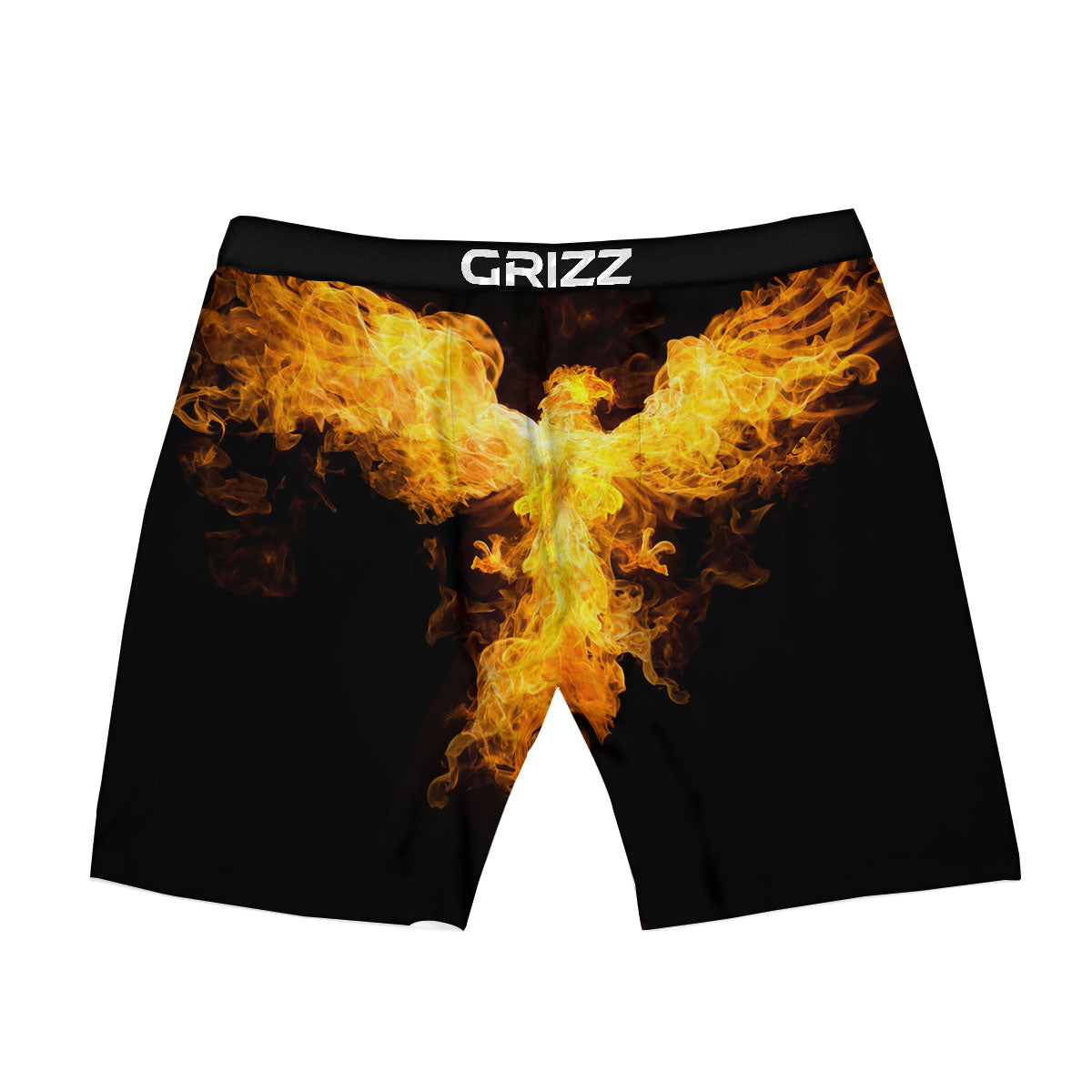 Firebird Phoenix Print Boxer Briefs-grizzshop