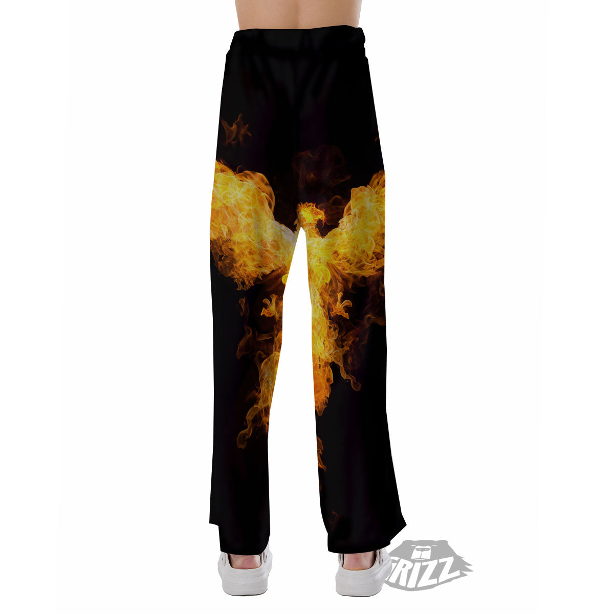 Firebird Phoenix Print Pajama Pants-grizzshop