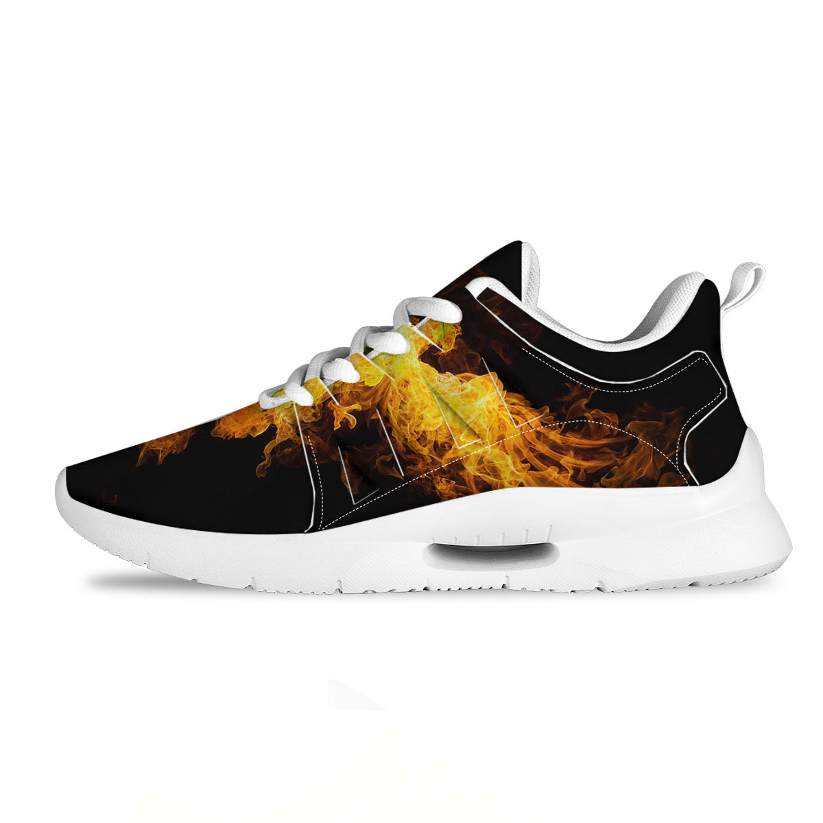 Firebird Phoenix Print Tennis Shoes-grizzshop