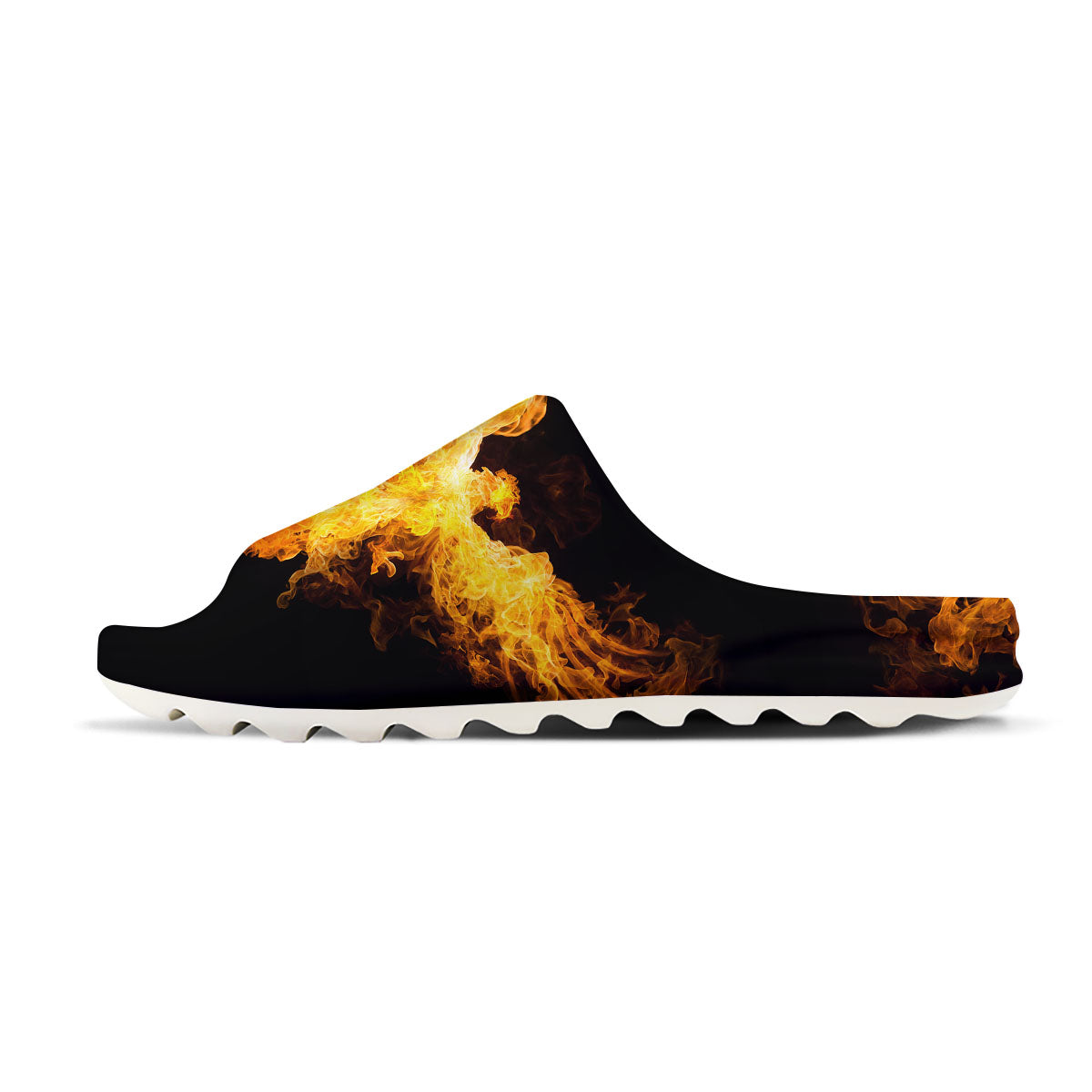 Firebird Phoenix Print Sandals-grizzshop