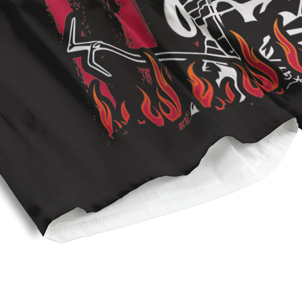 Firefighter Emblem American Print Men's Athletic Shorts