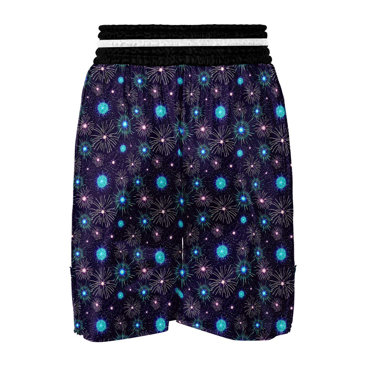 Firework Fetival Print Pattern Boxing Shorts-grizzshop
