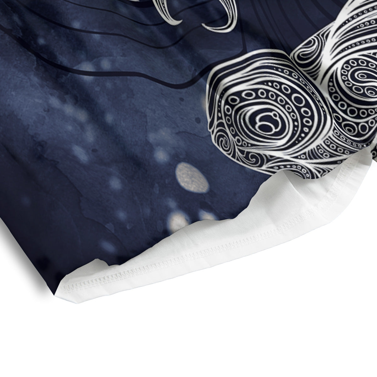 Fish Bohemian Spiritual Print Men's Athletic Shorts