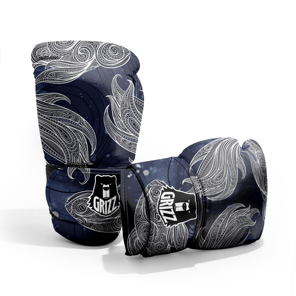 Fish Bohemian Spiritual Print Pro Boxing Glove