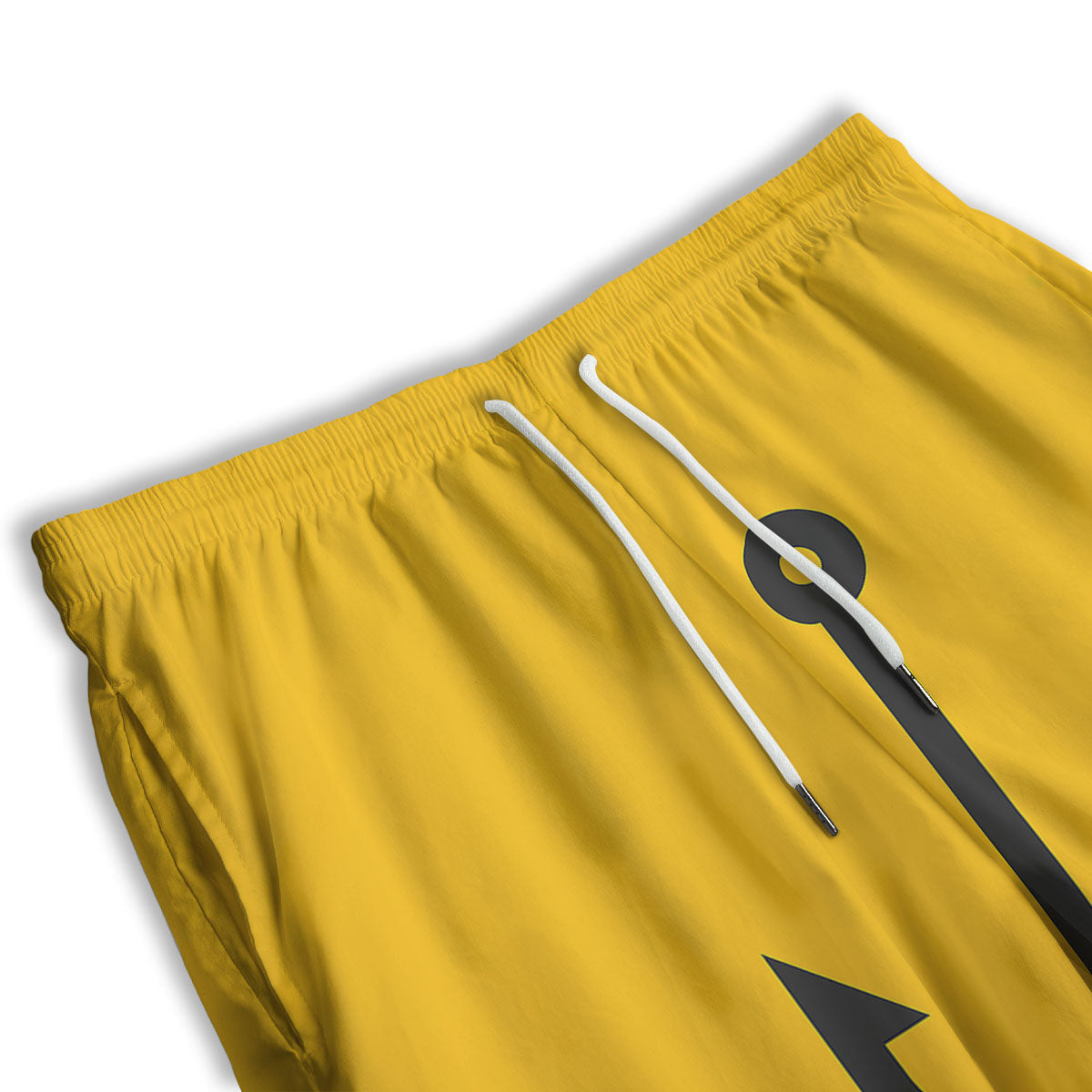 Flower And Parrot Print Pattern Men's Athletic Shorts