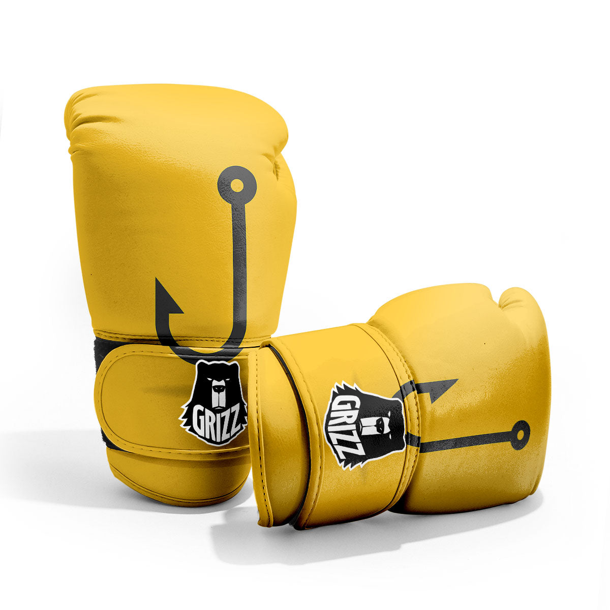 Fishing Hooks Print Pro Boxing Glove