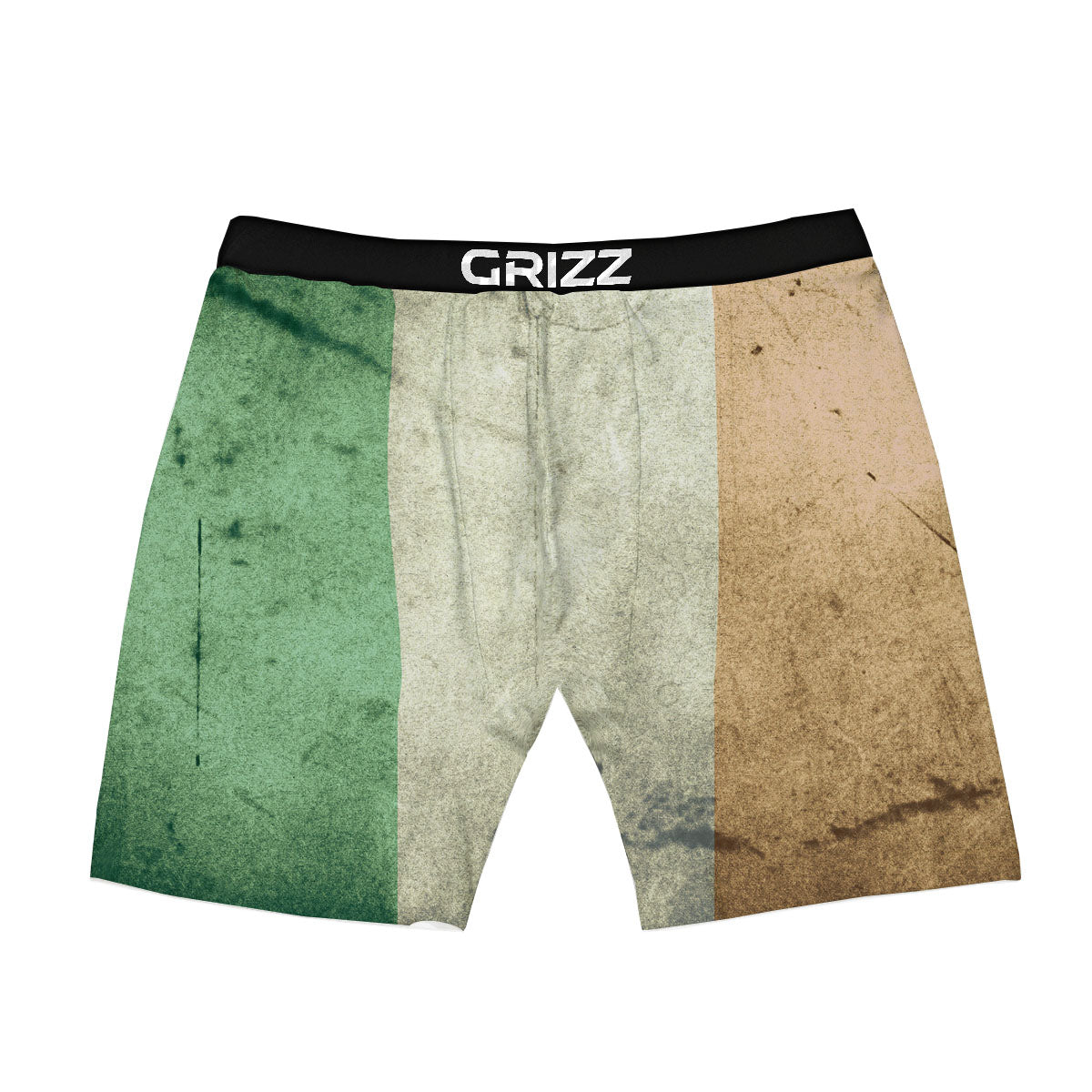 Flag Irish Print Boxer Briefs-grizzshop