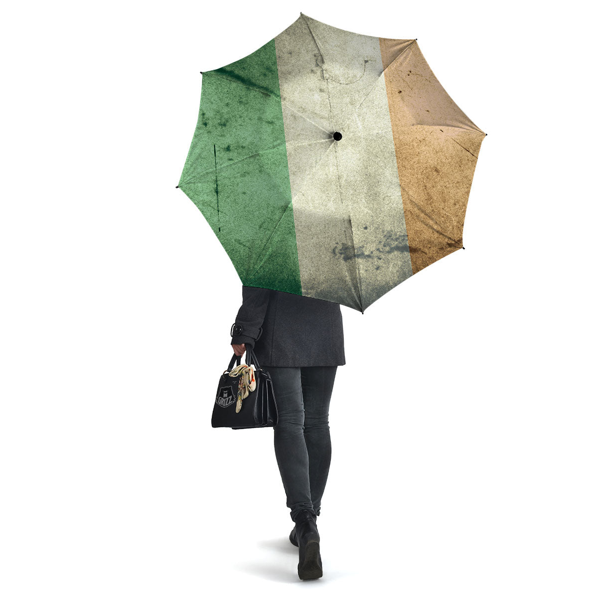 Flag Irish Print Umbrella-grizzshop