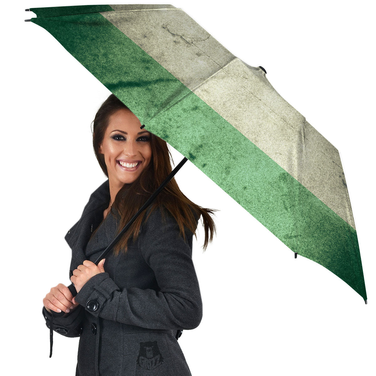 Flag Irish Print Umbrella-grizzshop